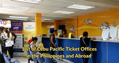 cebu pacific ticketing office|cebu pacific hotline manila.